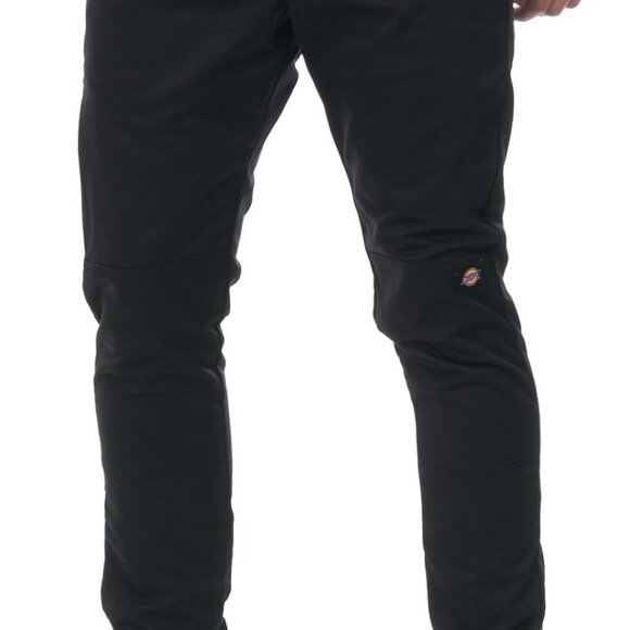 Men's Skinny Straight Work Pants - Double Knee Stain-Resistant Size 32W X 34L